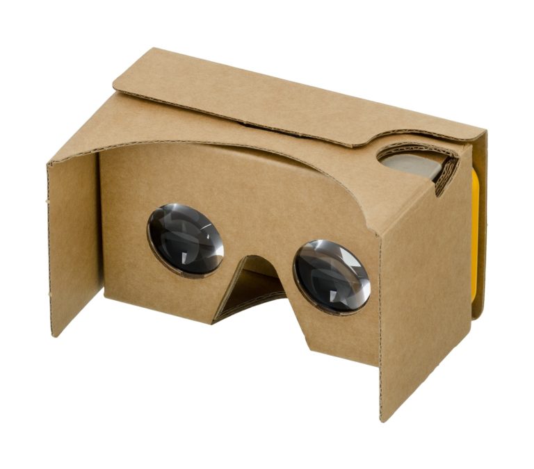 Cardboard VR goggles