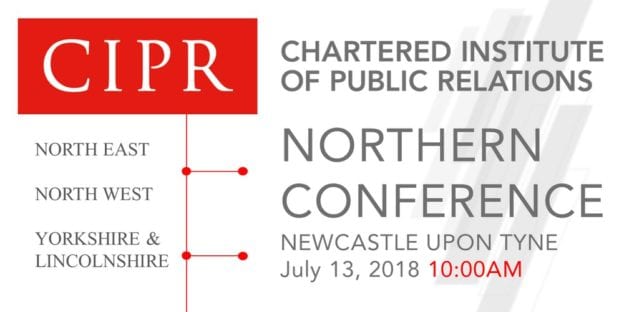 Graphic promoting CIPR conference