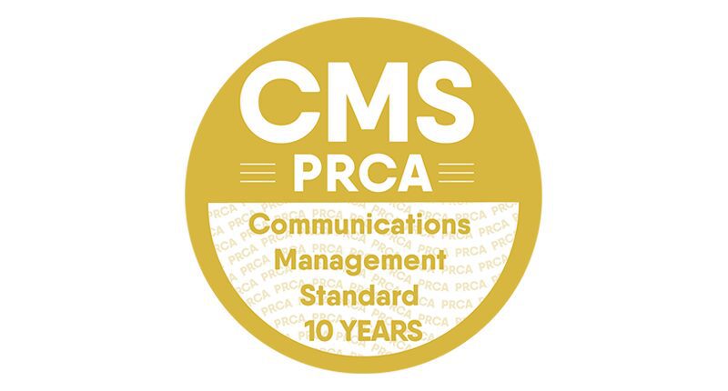 CMS PRCA 10 years stamp
